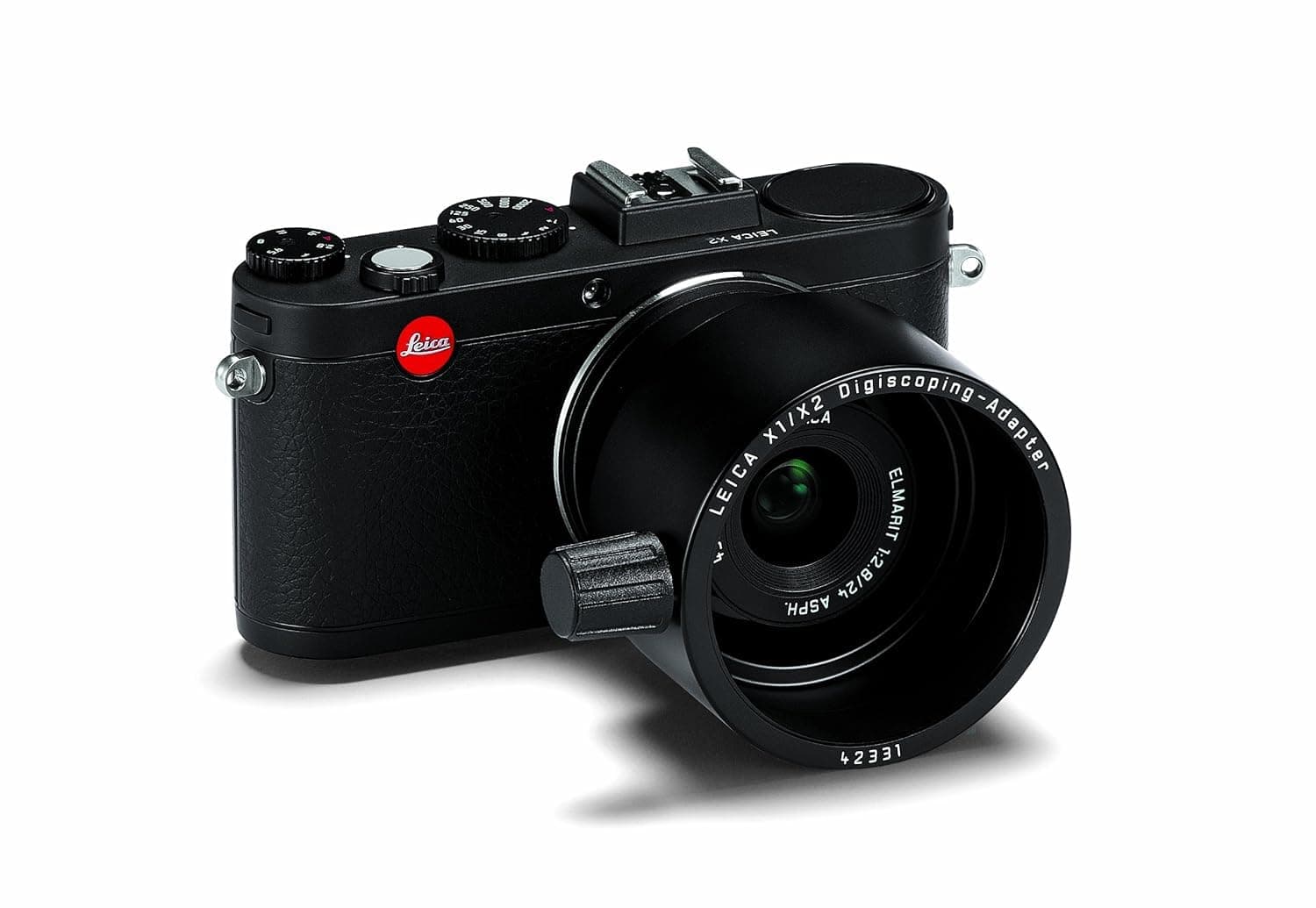 Leica 42331 X1/X2 Digiscoping Adapter for Leica Camera (Black)