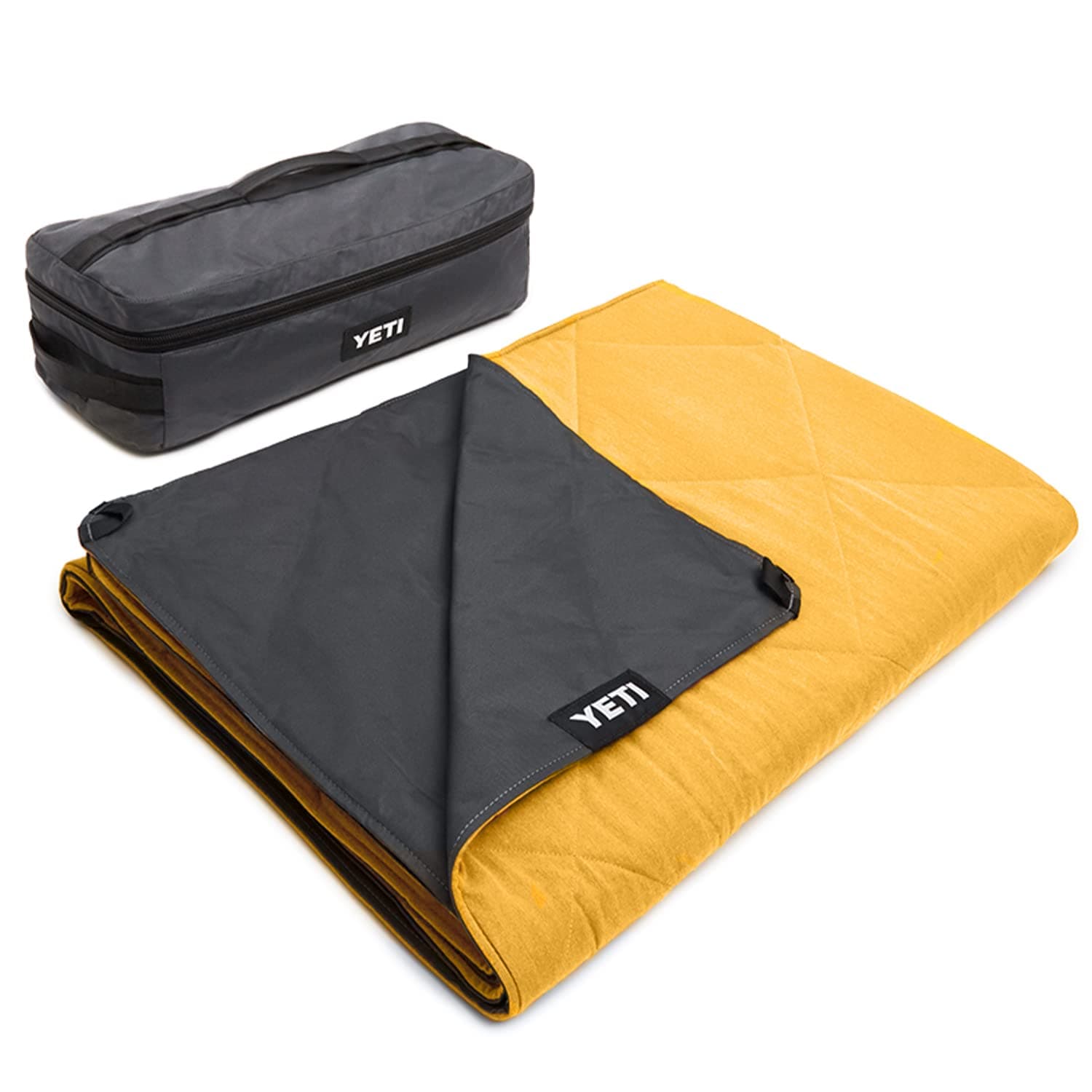 Lowlands Blanket, Multi-Use Blanket with Travel Bag, Alpine Yellow