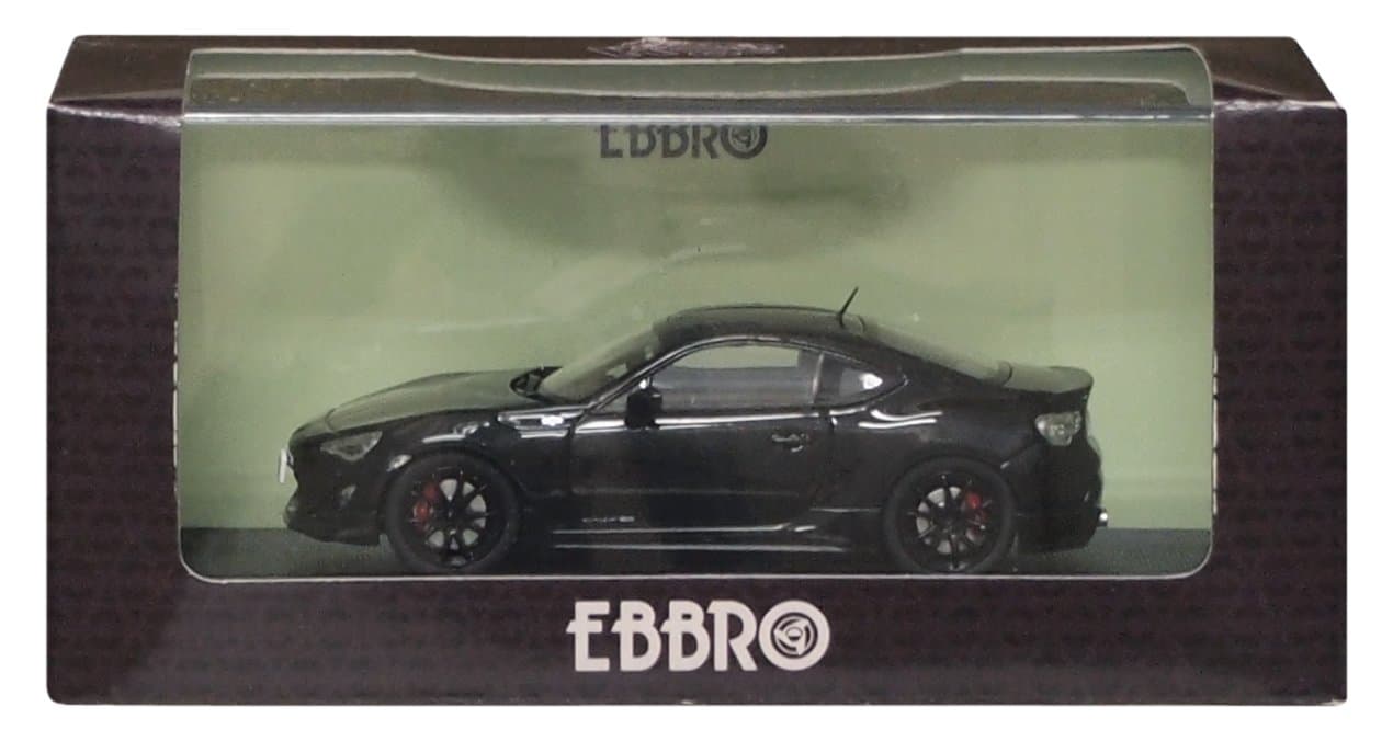 EBBRO 1/43 Toyota 86 TRD Performance LineBLACK (japan import)