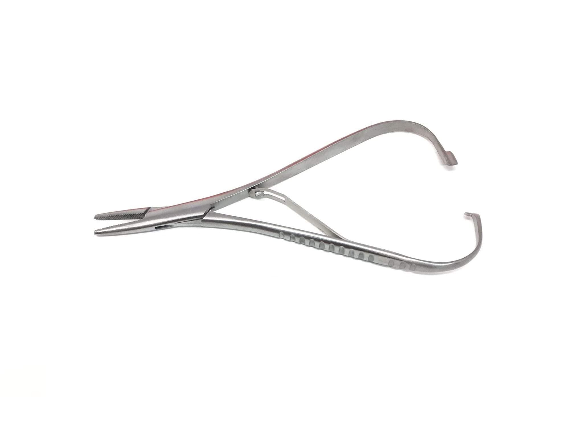 Cynamed Dental Mathieu Needle Holder 5.5" with Locking System and Beautiful Satin Finish