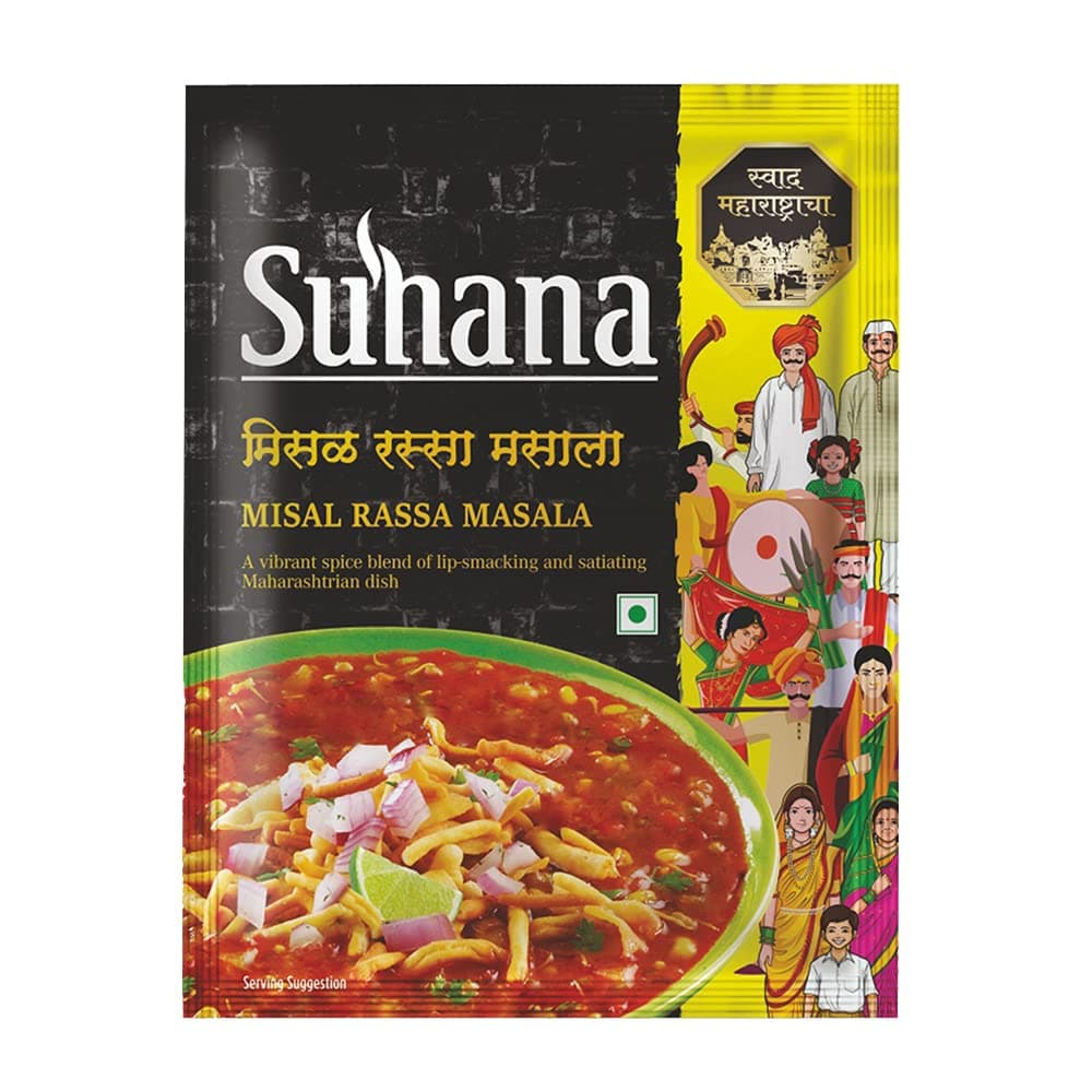 Suhana Misal Rassa Masala 25g - Pack of 6