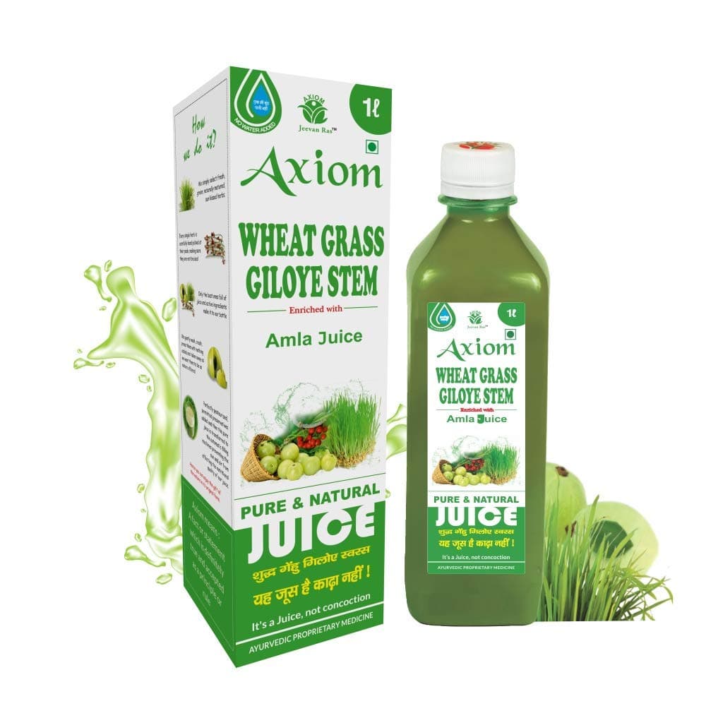 Jeevan Ras Wheat Grass & Giloye Stem Swaras Herbal Juice (1 LTR)