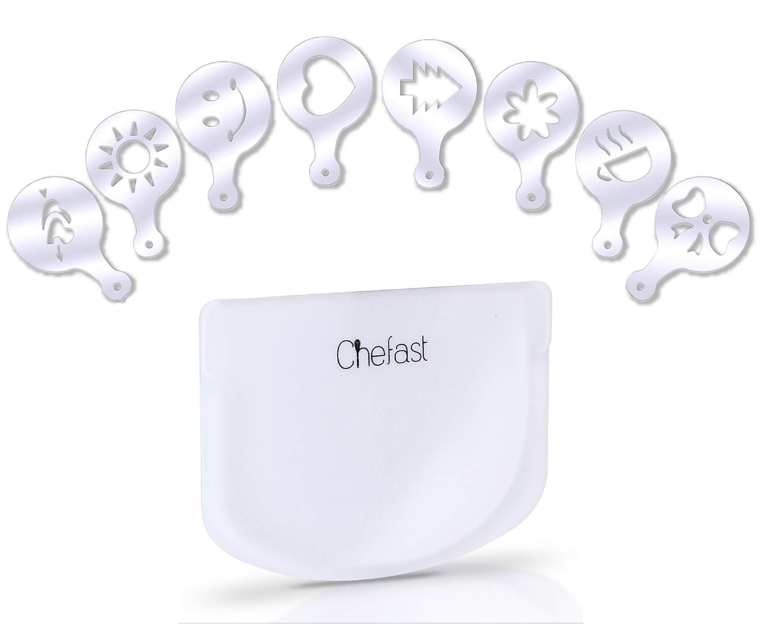 Bread Making Accessory Kit – Combo Set of Dough and Bowl Scraper, Plus 8 Bread Stencils – Baking Supplies and Accessories for Banneton Bread Proofing Basket (Brotform)