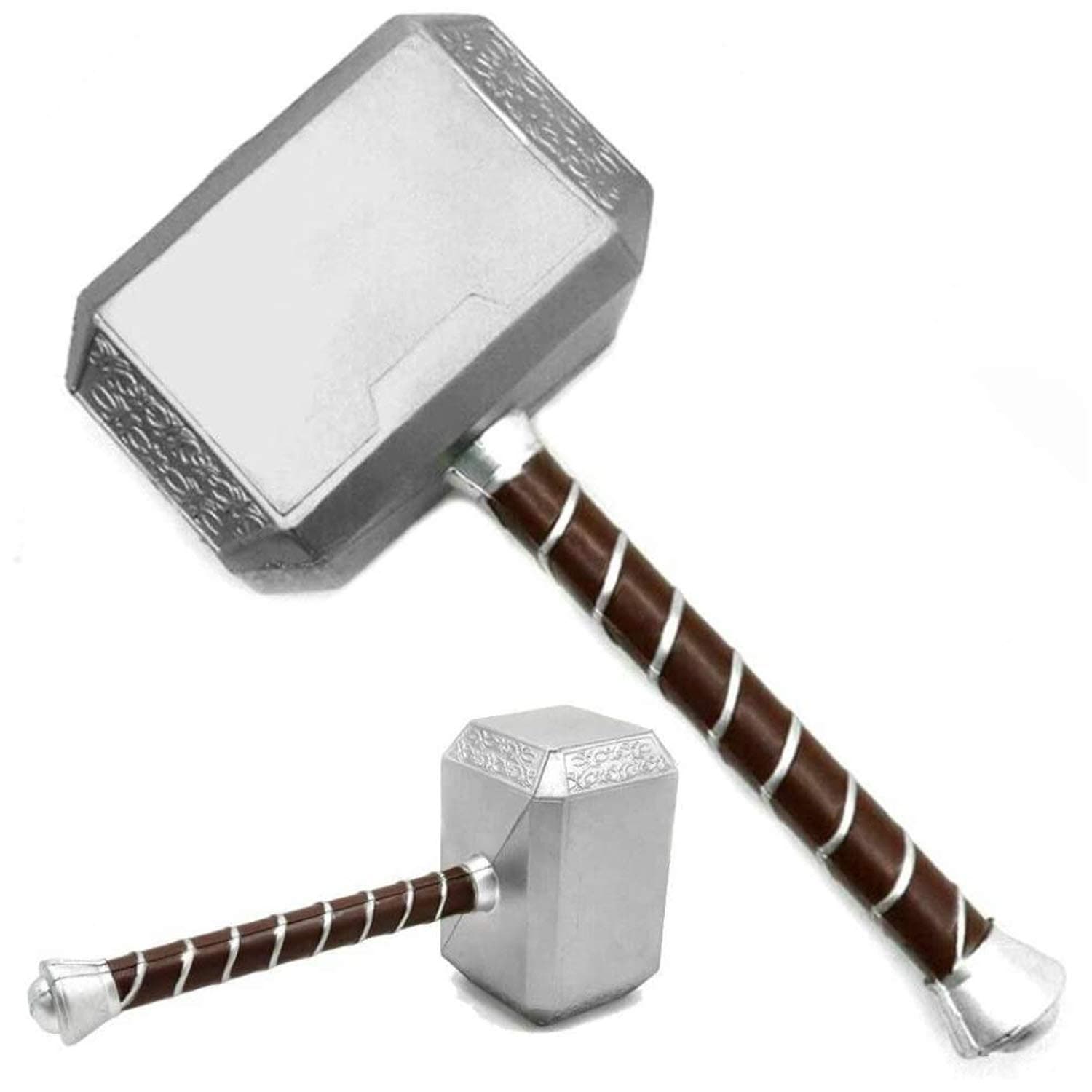 YPL Stormbreaker in Foam Props Replica Odinson Hammer Axe Cosplay Thor Costume Prop 27" Thor Stormbreaker & 17" Thor Hammer Mjolnir of Norse