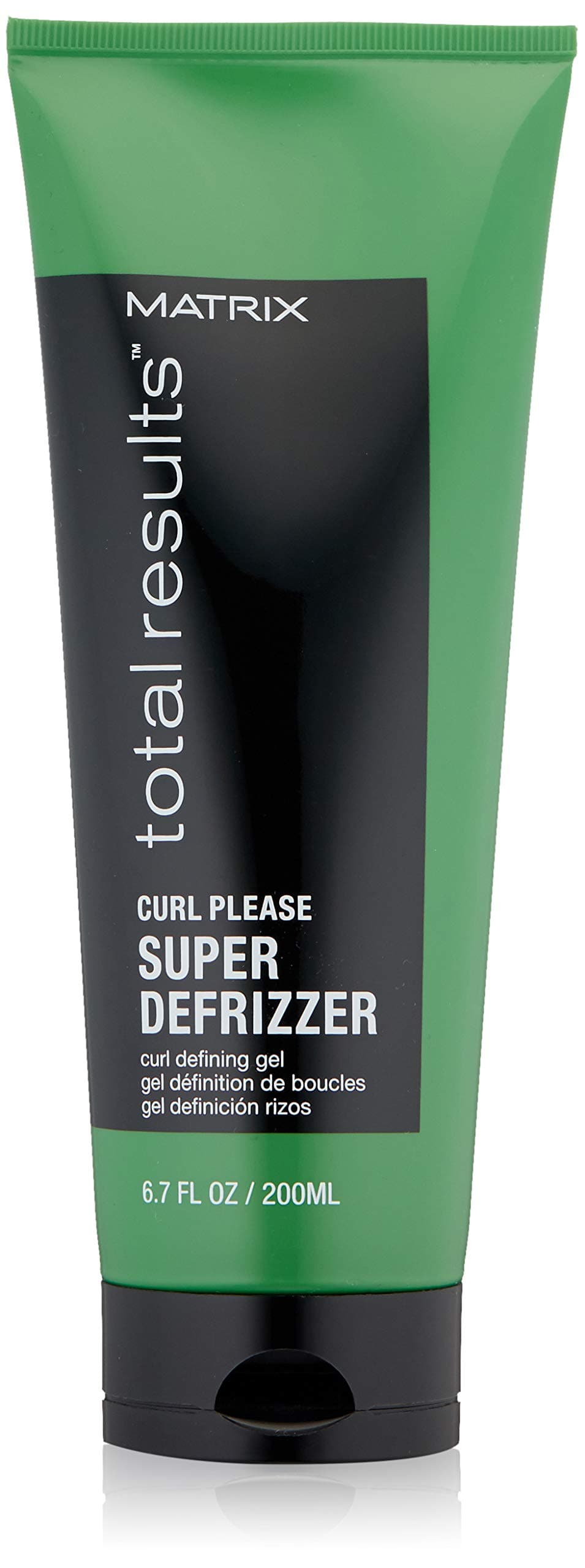 Matrix Total Results Curl Please Super Defrizzer Curl Defining Hair Gel | Hydrates & Controls Frizz | For Wavy & Curly Hair | 6.8 Fl. Oz.