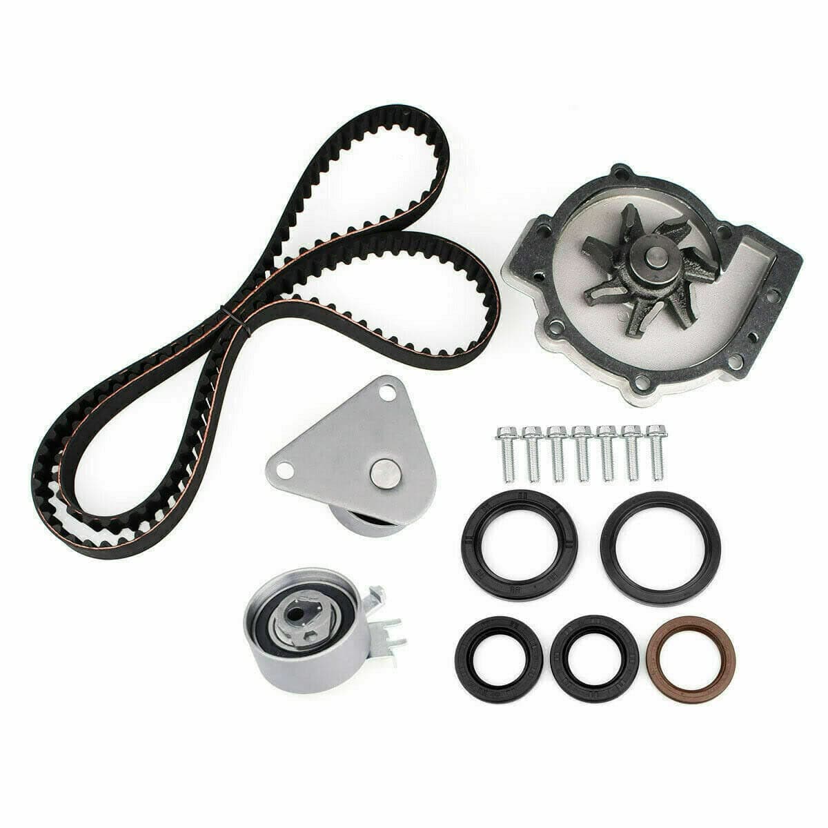 AUCERAMIC Timing Belt Kit with Water Pump for VOLVO S60 S80 XC70 XC90 Engine Serial to 3188688 C70 V70 from 1266128 S40 S70 V40
