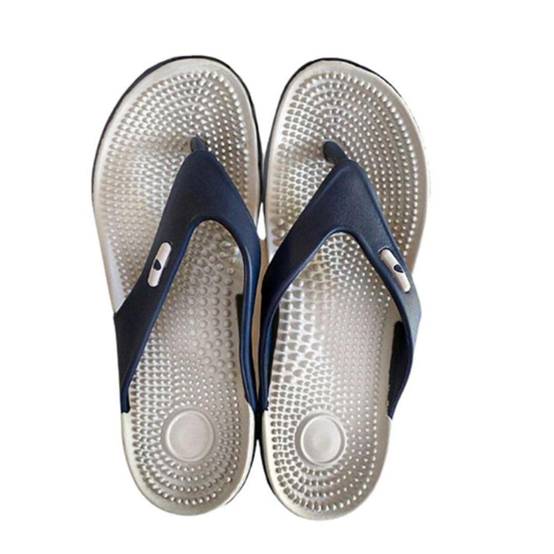 LifebalanceComfortable Foot Massage Slipper with Arch Support for Pain Relief, Orthopedic Slippers