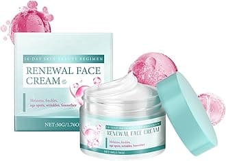 Saam Face Cream, Saam Renewal Face Cream, Renewal Face Cream Anti-Wrinkle Facial Cream, Anti-Wrinkle Moisturising Cream, Brightening Cream, Daily Women Skincare Non-Greasy Face Cream (1Pc)