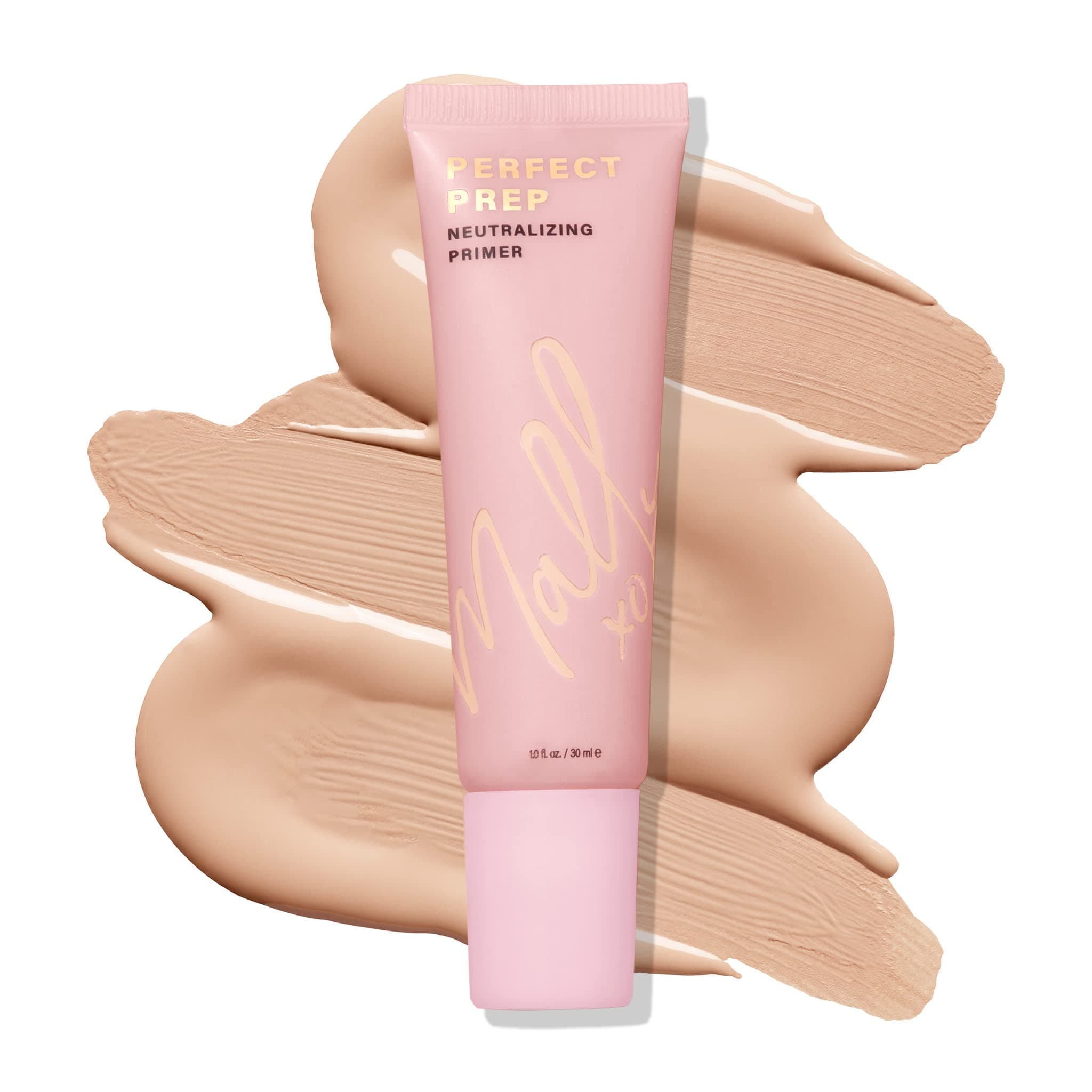 Mally Beauty Perfect Prep Neutralising Tinted Face Primer Fair- 30ml - Colour-correcting Primer Makeup with Hyaluronic Acid - Long-Wear Foundation Face Primer