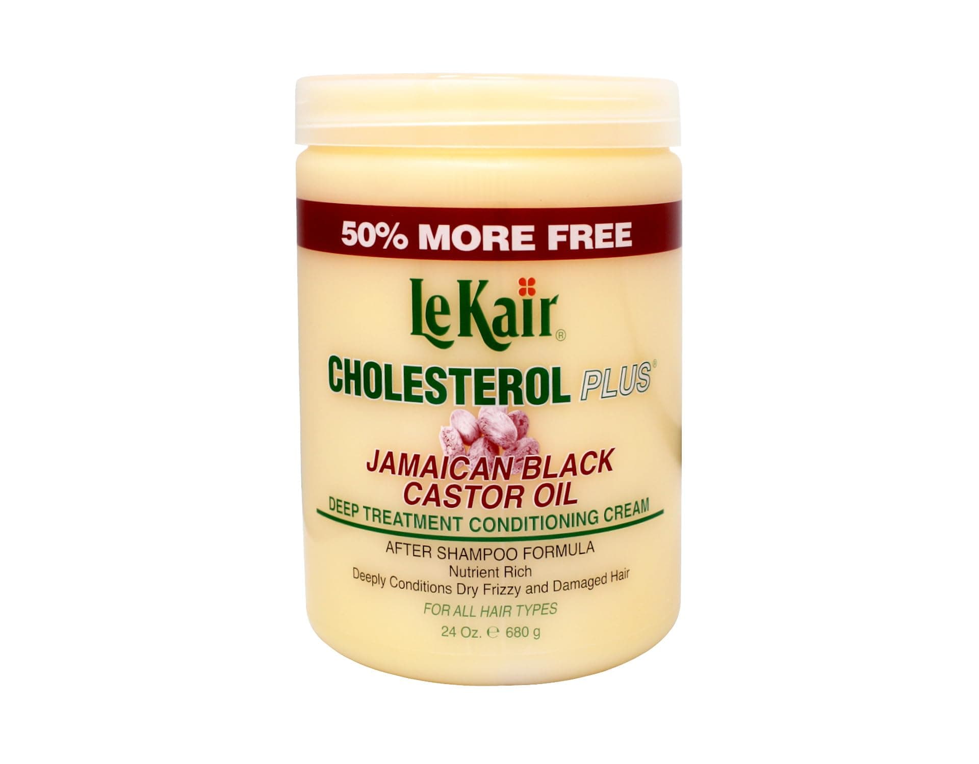 Cholesterol Plus Jamaican Black Castor Oil Deep Treatment Conditioning Cream 24 Oz.