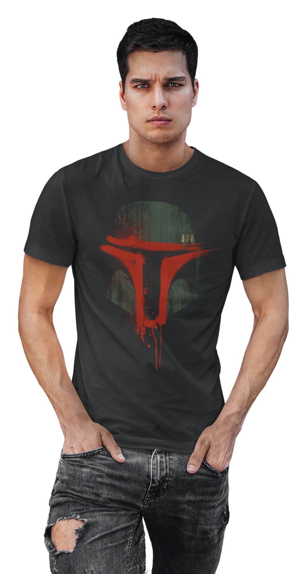6TN Men's Urban Bounty Hunter T Shirt (Black,L)