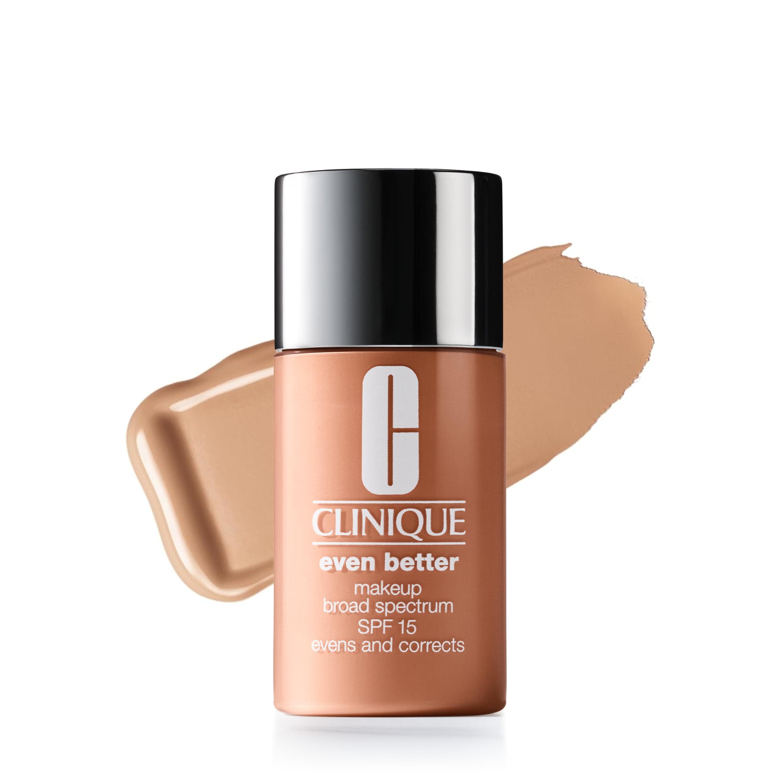 - Even Better Makeup Liquid Foundation SPF 15 With Vitamin C For Dry + Oily Combination Skin Types | Medium Coverage + Natural Finish | Evens Skin Tone + Reduces Dark Spots