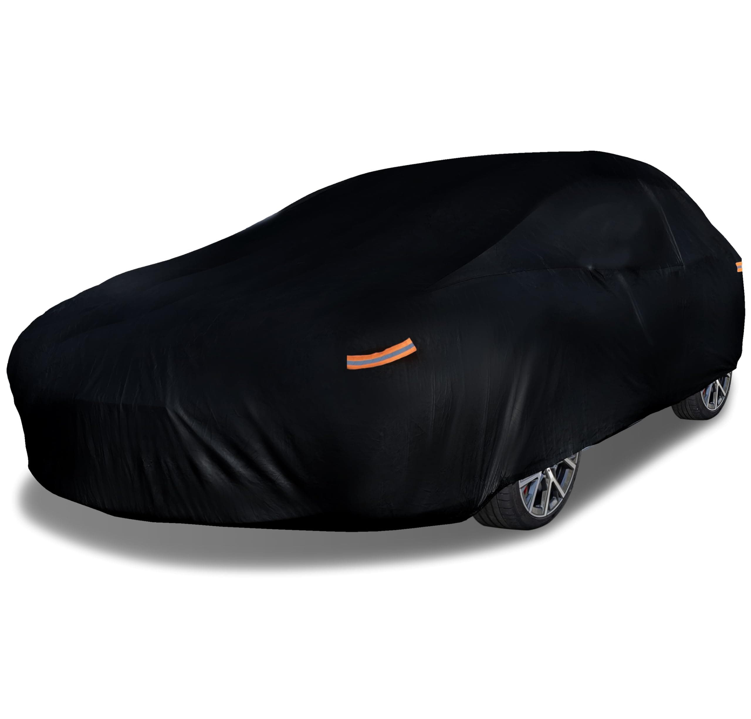 EzyShade 10-Layer Waterproof Sports Car Cover. See Vehicle Size-Chart for Accurate Fit. All Weather Outdoor Covers. Challenger Charger Monte Carlo. Sun Snow Rain. Black, Size C6 (See SizeChart)
