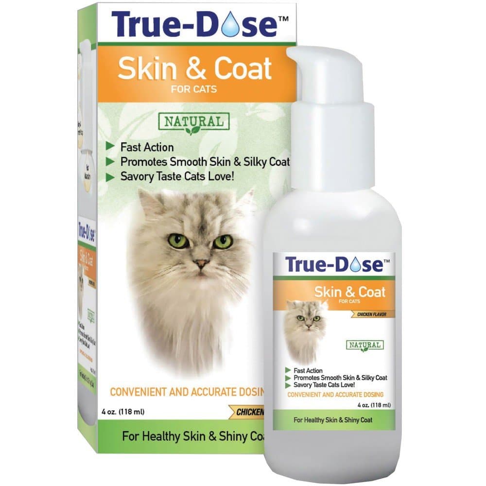 True Dose Electronics Skin and Coat Supplement for Cat, 4-Ounce