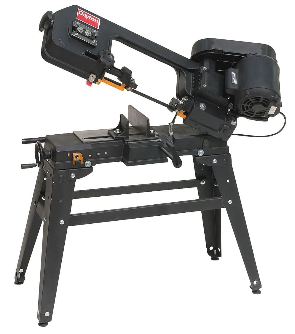 Dayton Horizontal Band Saw, HP 1/3, 115/230 V