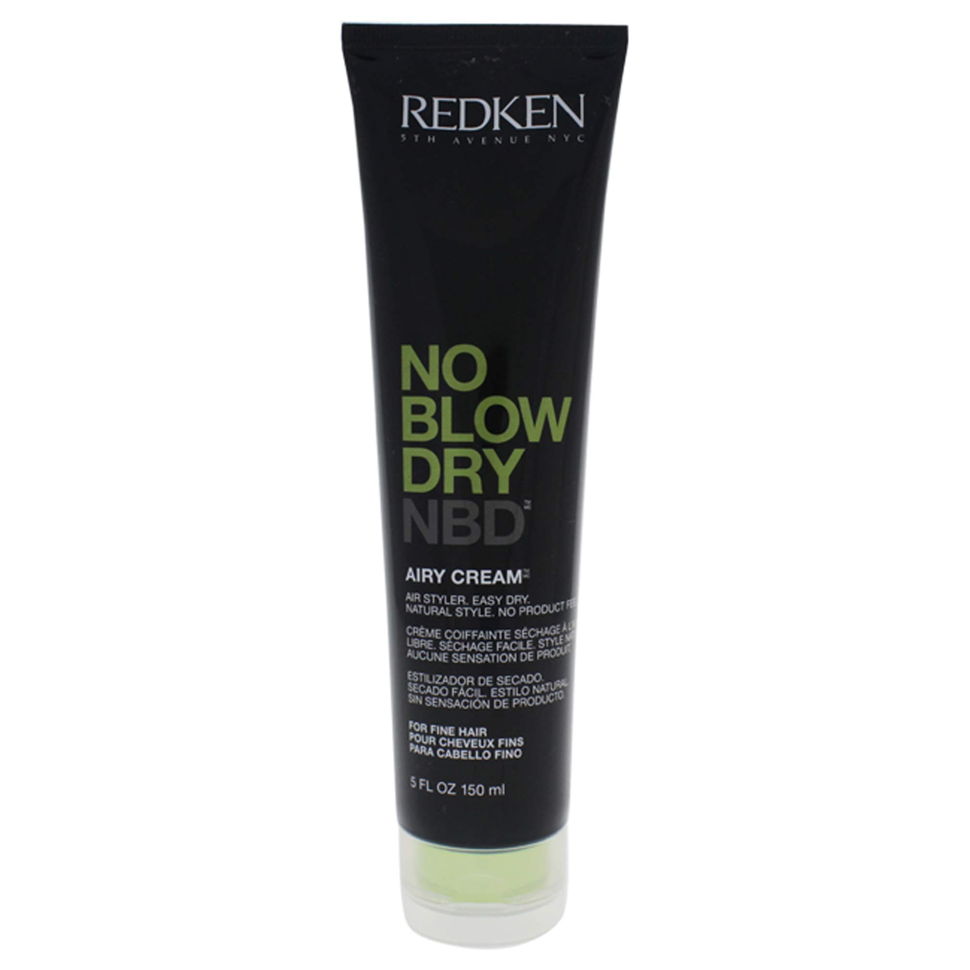 Redken No Blow Dry Airy Cream For Fine Hair 5 Ounces
