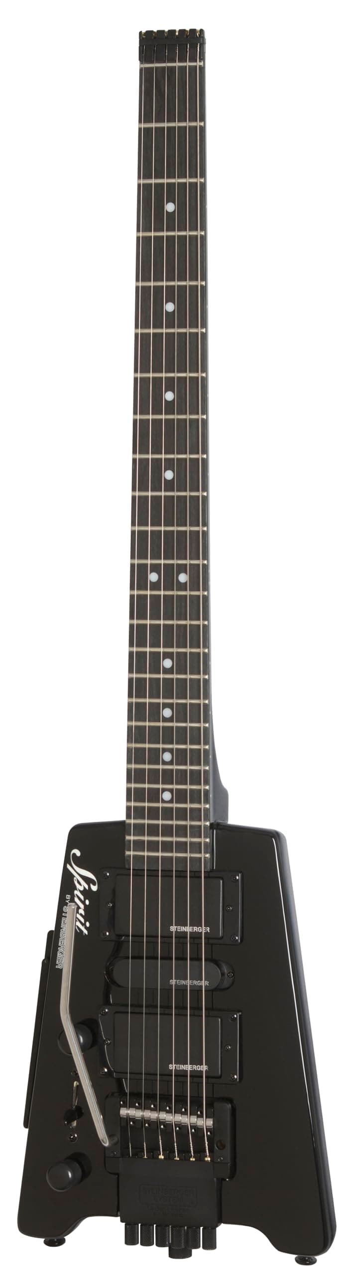 Steinberger Spirit GT-PRO Deluxe Lefthand Black - Left handed electric guitar