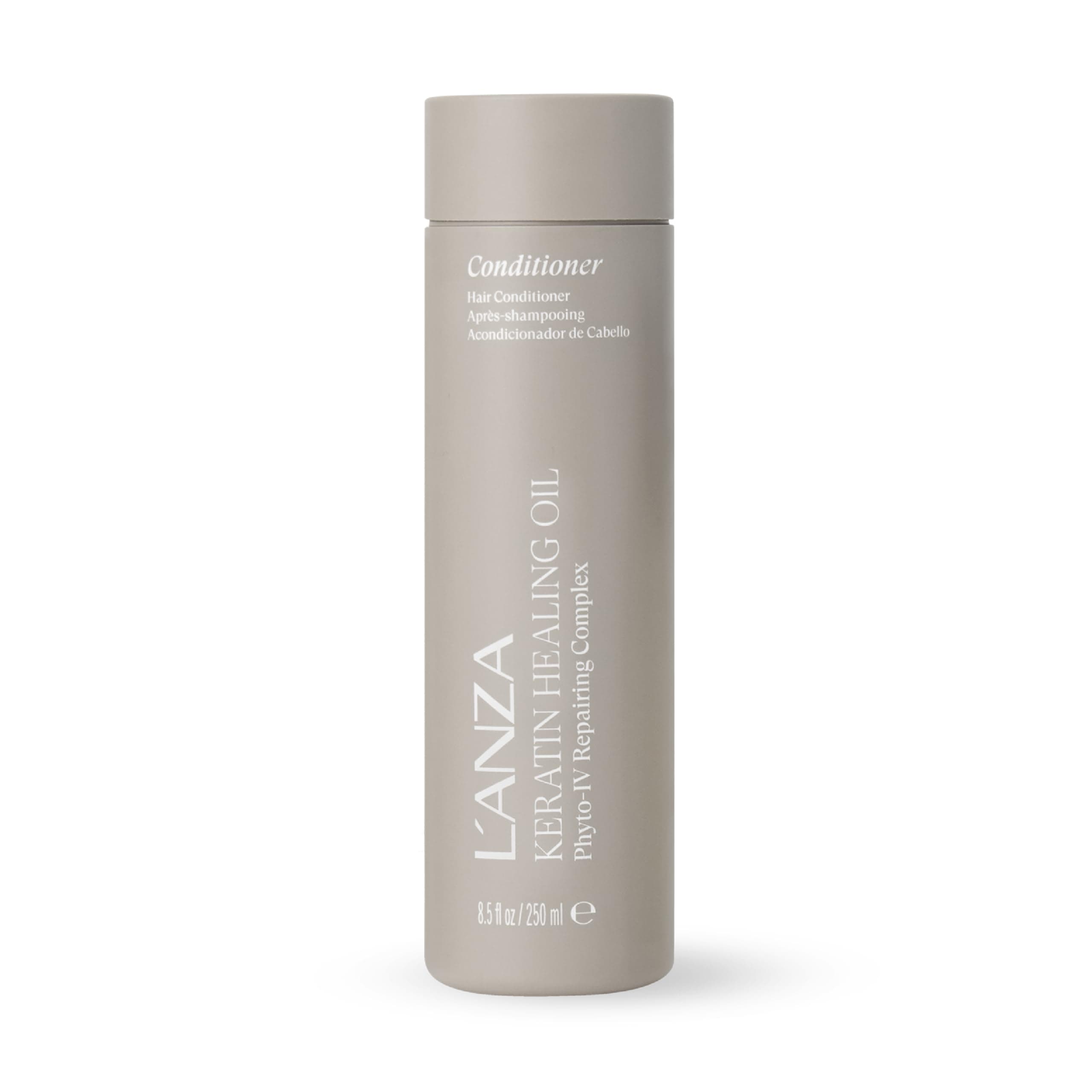 L'ANZA Keratin Healing Oil Lustrous Conditioner for Damaged Hair – Nourishes, Repairs, and Boosts Hair Shine and Strength for a perfect Silky Look, Sulfate-free, Parabens-free, Gluten-free (8.5 Fl Oz)