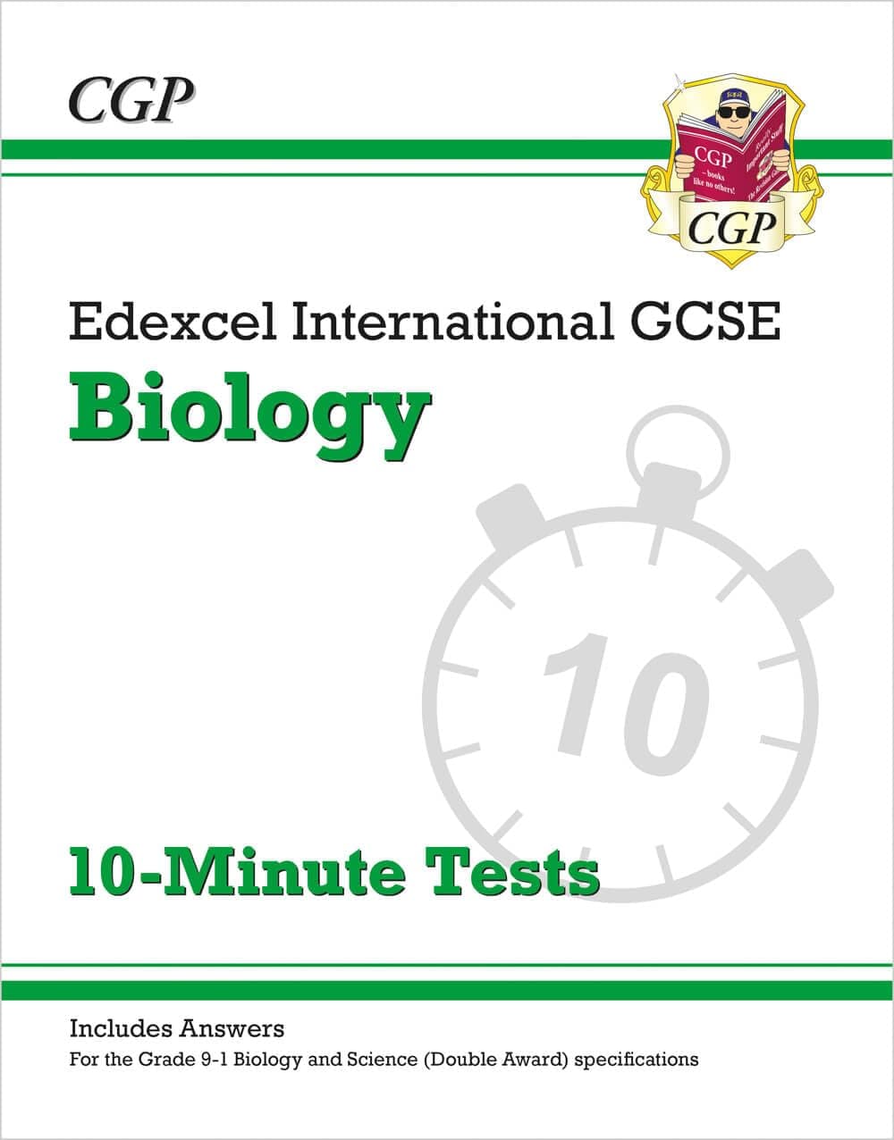 New Grade 9-1 Edexcel International GCSE Biology: 10-Minute Tests (with answers) (CGP IGCSE 9-1 Revision)