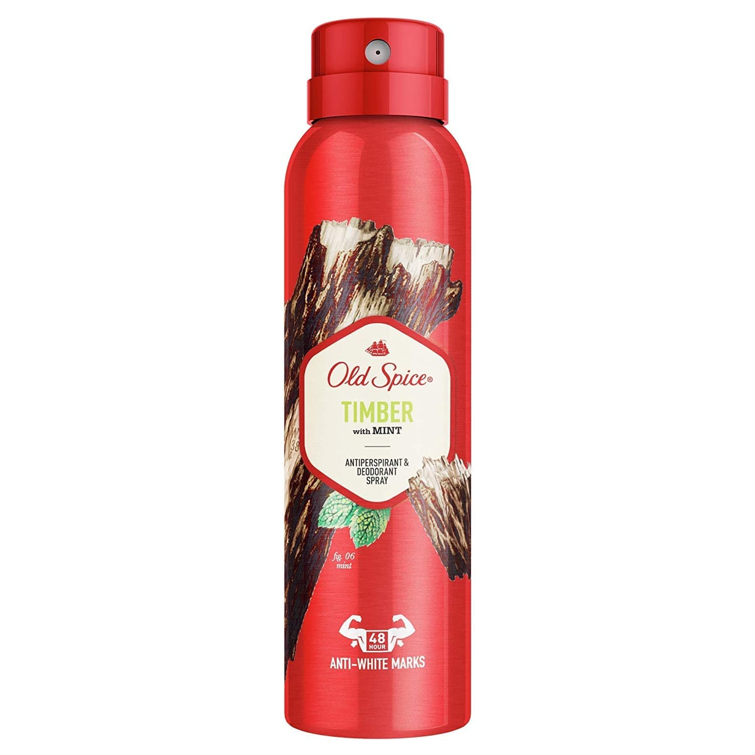 Old Spice Timber Antiperspirant And Deodorant Spray For Men, 150 Ml
