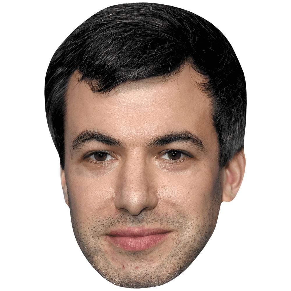 Nathan Fielder (Stubble) Big Head. Larger than life mask.