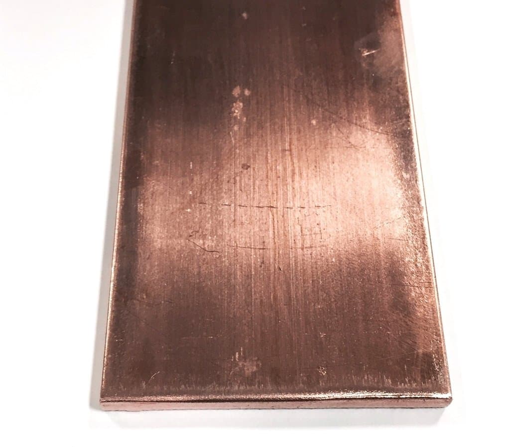 C110 Copper Bar - 1/4" x 3" x 6"