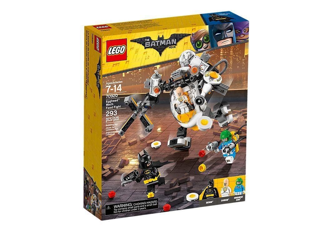BATMAN MOVIE DC Egghead Mech Food Fight 70920 Building Kit (293 Piece)