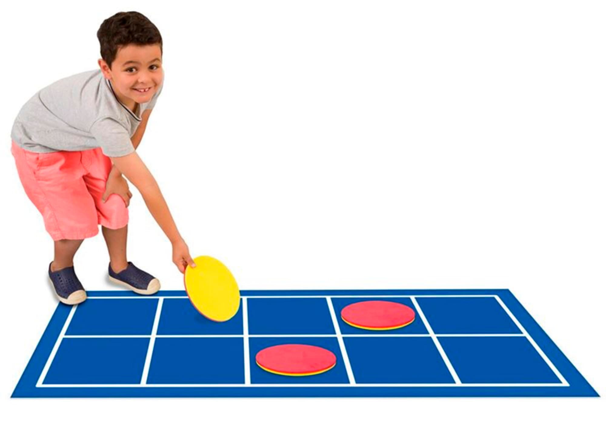 Ten-Frame Floor MAT,Blue