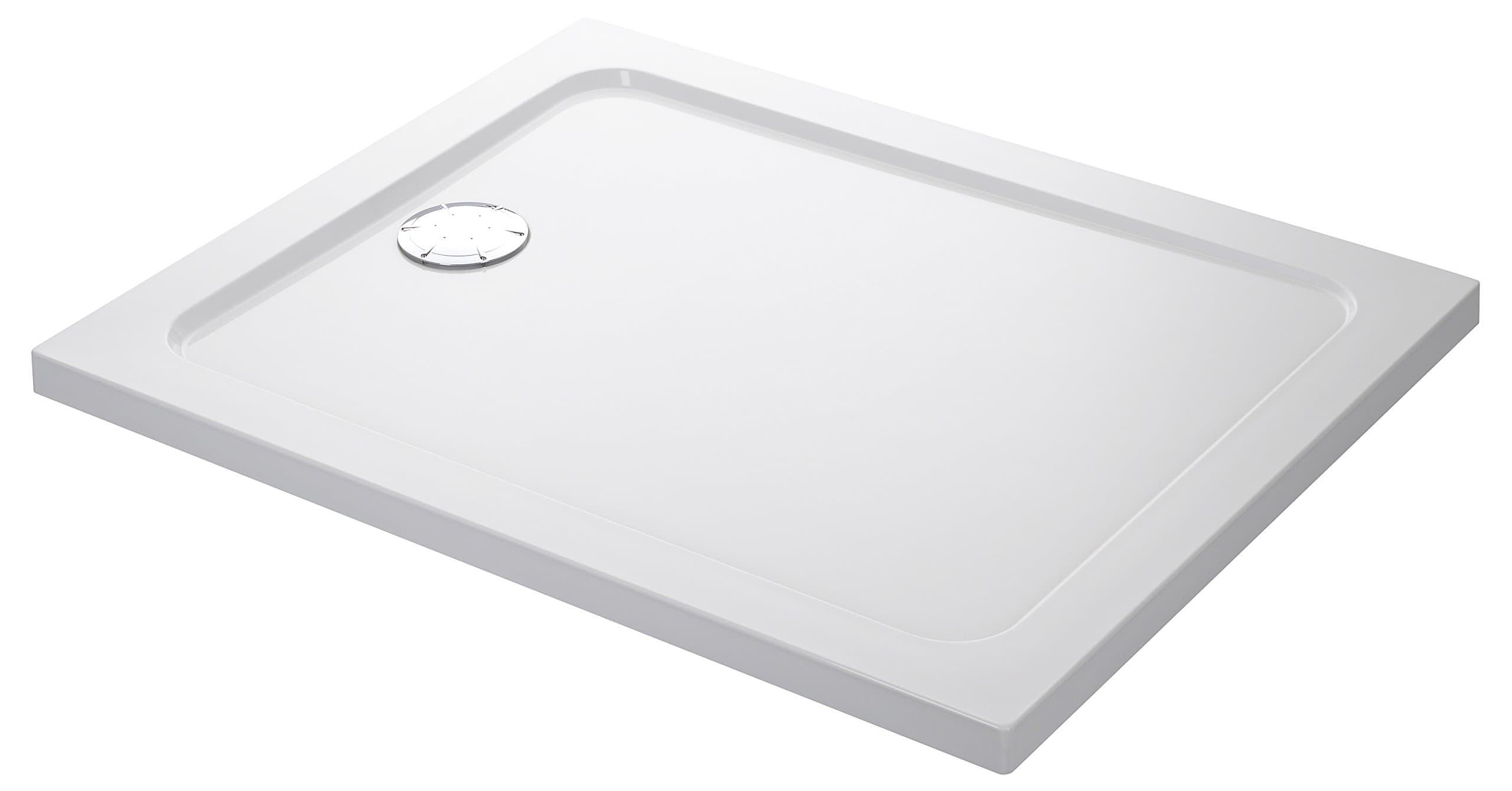 Mira Showers 1.1697.006.WH Rectangle 1200 x 760 mm Flight Low Shower Tray - White