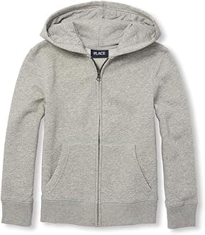 The Children's Place boys Hoodie Sweatshirt, Zip Up