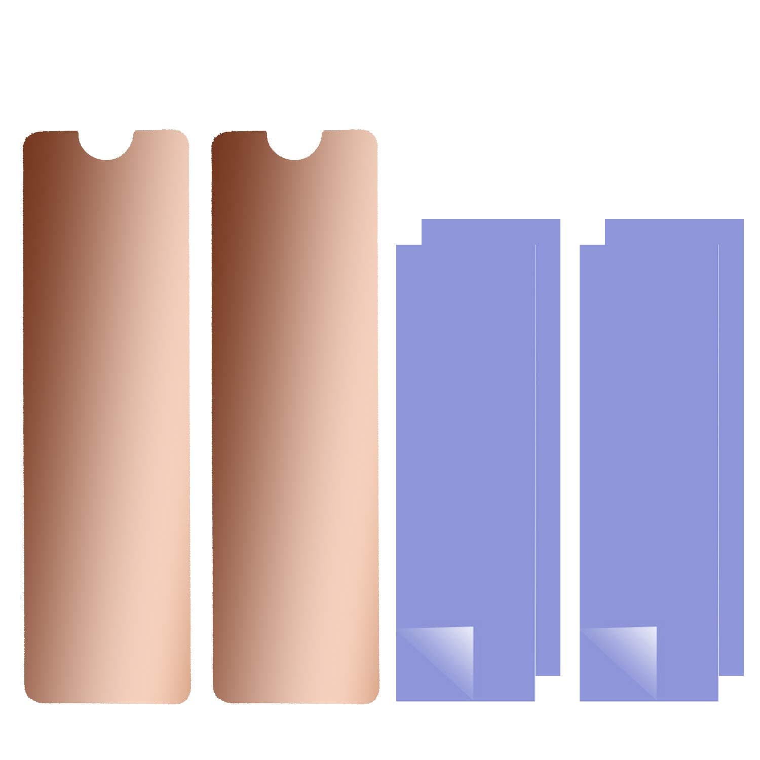 SGTKJSJS Laptop NVMe M.2 Heatsink with Nano Thermal Pads，heat sink Copper for 2280 M2 SSD Laptop (2pcs)