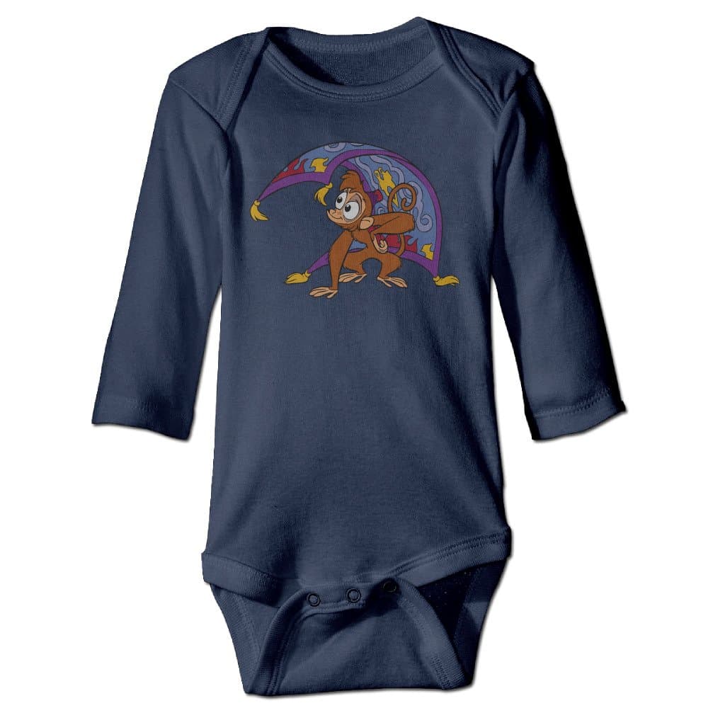 DW Infant Aladdin Long Sleeve Climb Jumpsuit Navy 12 Months Apparel