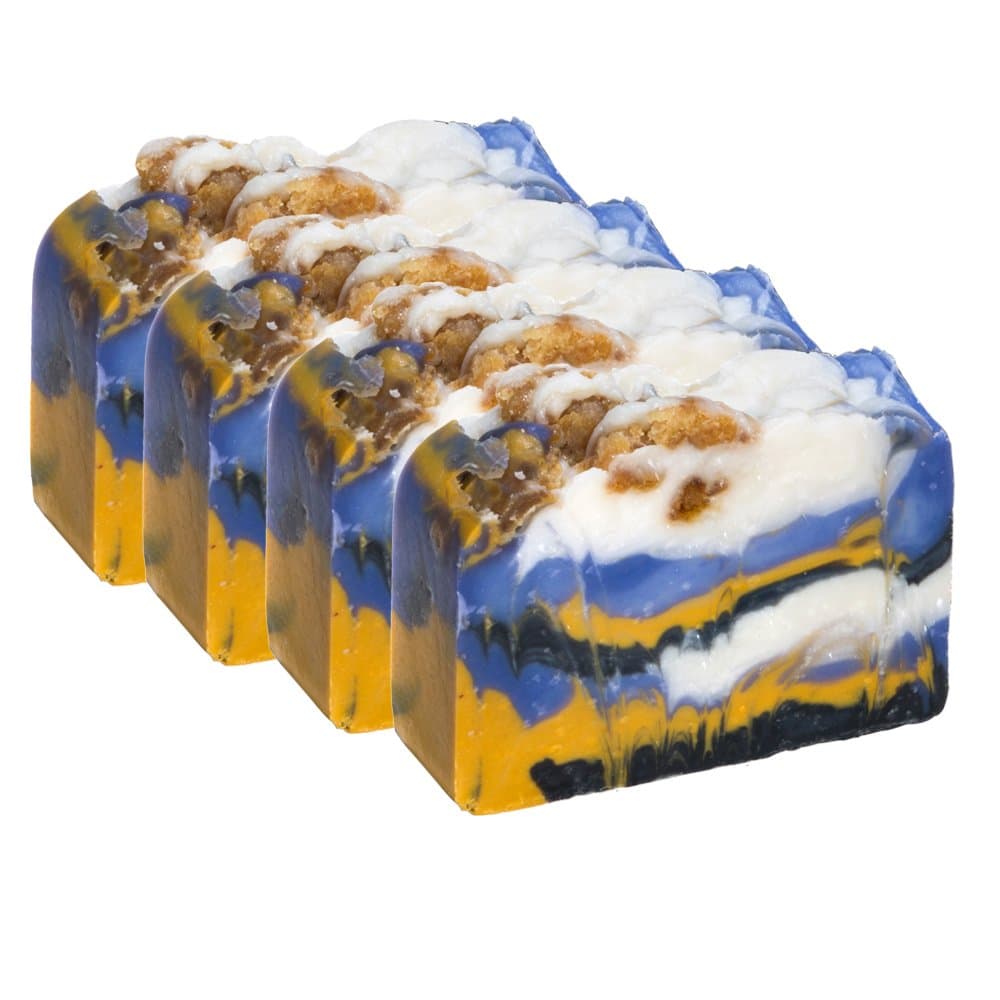 White Tea and Ginger Soap (SET of 4) - Handmade Soap Bar with Essential Oils- Organic and All-Natural – by Falls River Soap Company