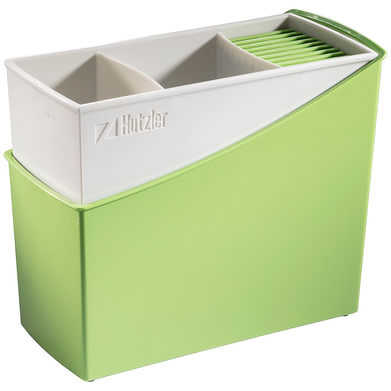 Cutlery Drainer, 7.75" x 4" x 6.75", Green