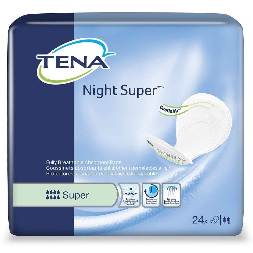 SCA Tena Night/Super Pad - Case of 48