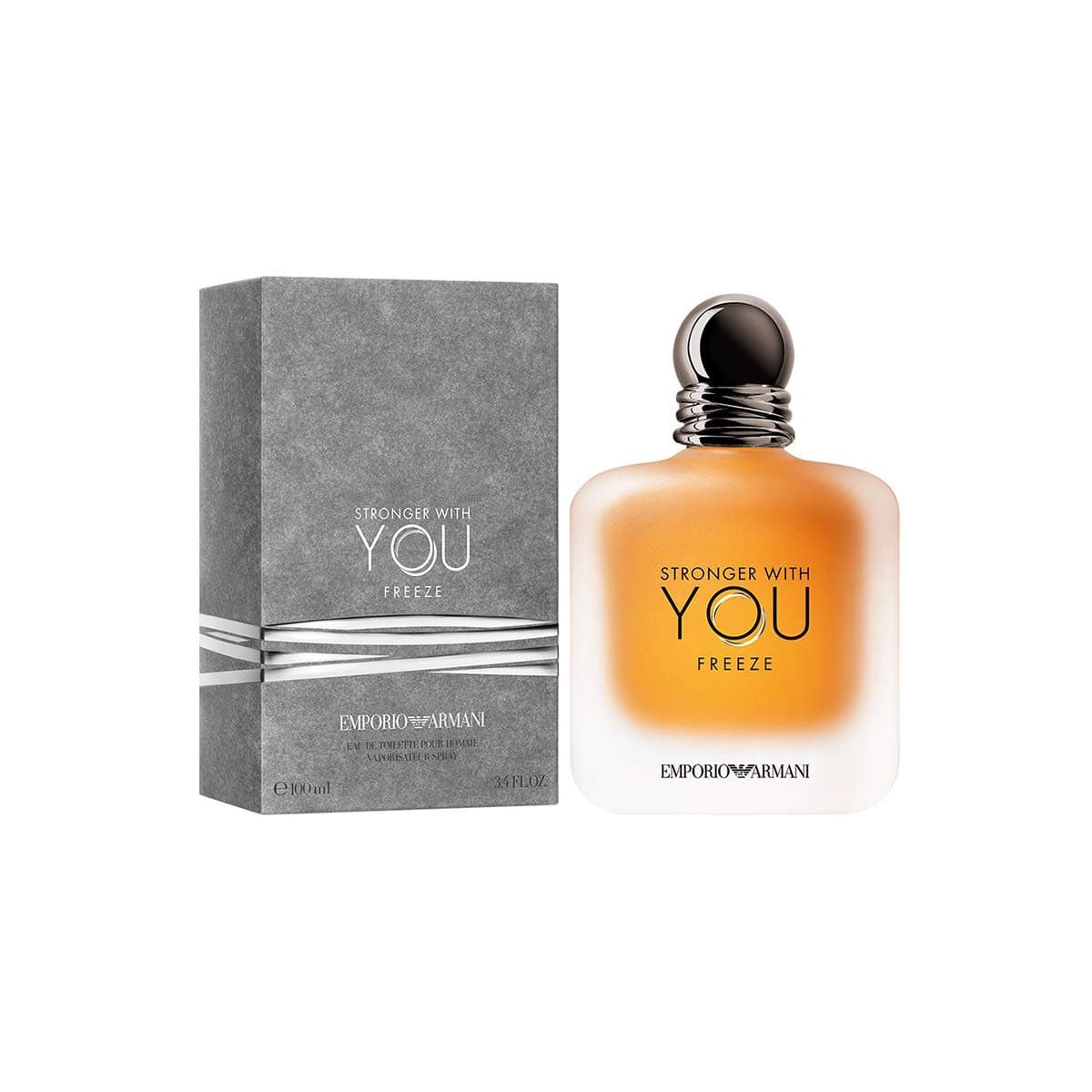 Giorgio Armani Stronger With You Freeze Men's Eau de Toilette, 100 ml