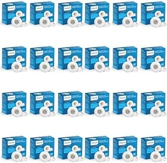 Philips Astra Spot 2-watt LED Spotlight || LED Spotlight for Display || Cutout:35mm || Natural White,Pack of 24