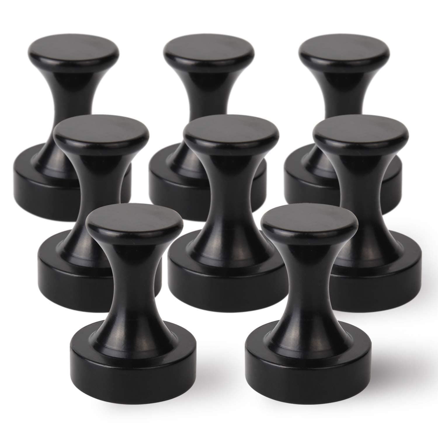 Magreen Magnetic Coat Hooks,8 Pack Strong Heavy Duty Neodymium Magnet Hooks, Super Powerful Stylish Magnetic Hangers for Hanging