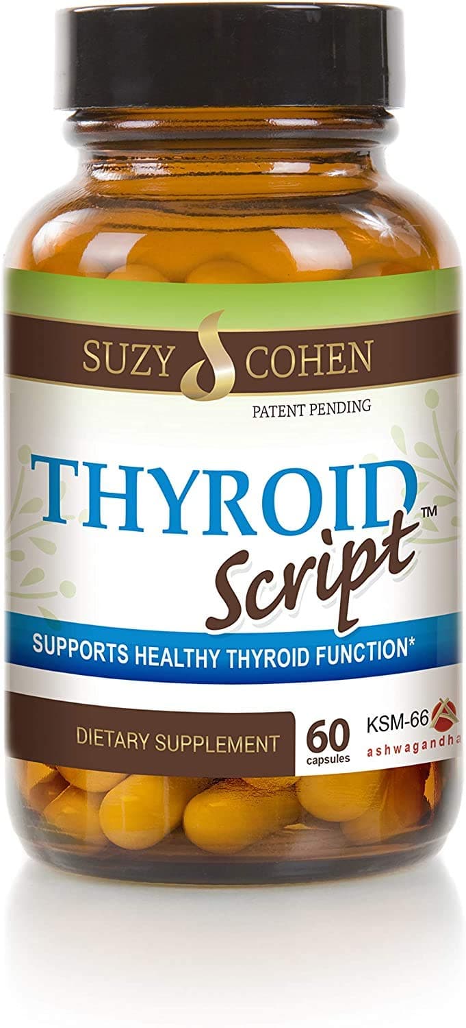 Thyroid Script by Suzy Cohen - Thyroid Support Supplement