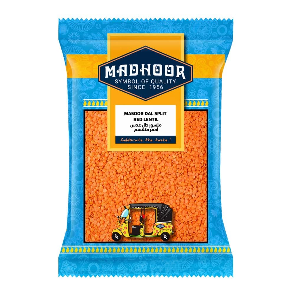 Madhoor Masoor Dal Split Red Lentil 1kg