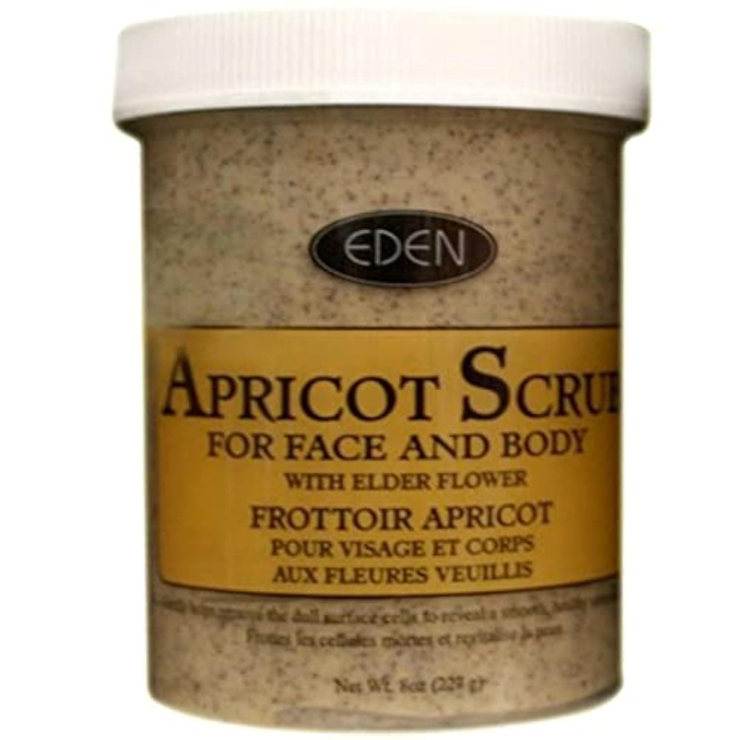 Eden Apricot Scrub For Face and Body (227g)