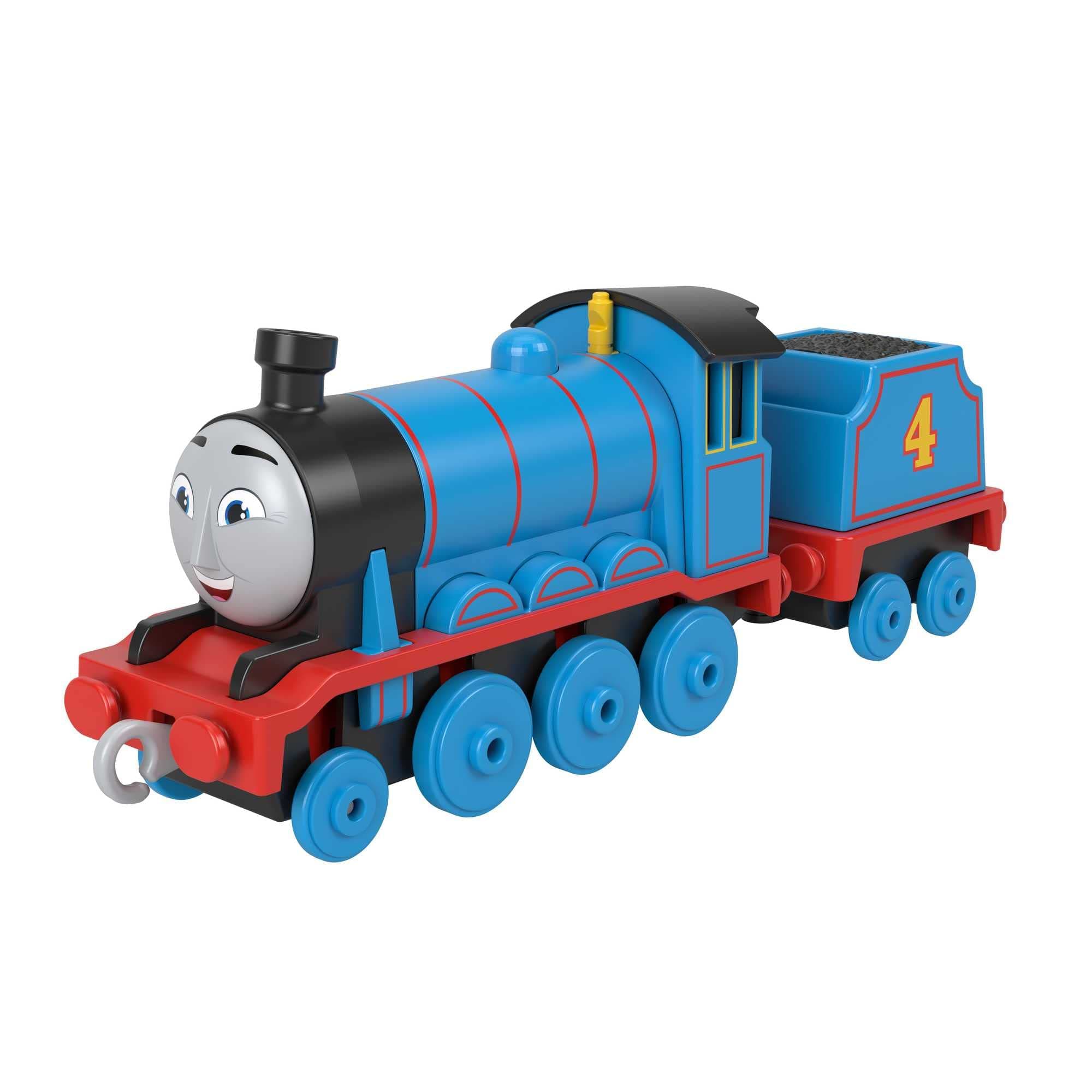 Fisher-Price Thomas & Friends Gordon Engine, die-cast Metal Push-Along Toy Train for Preschool Kids 3 Years and up