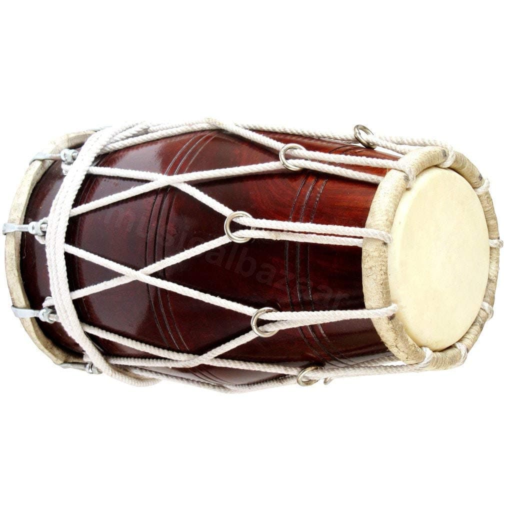Music Mall DHOLAK NUT DORI SPL. 18" (A Product Unlike Some Other Cheap Products do not Look nor Sound Good)