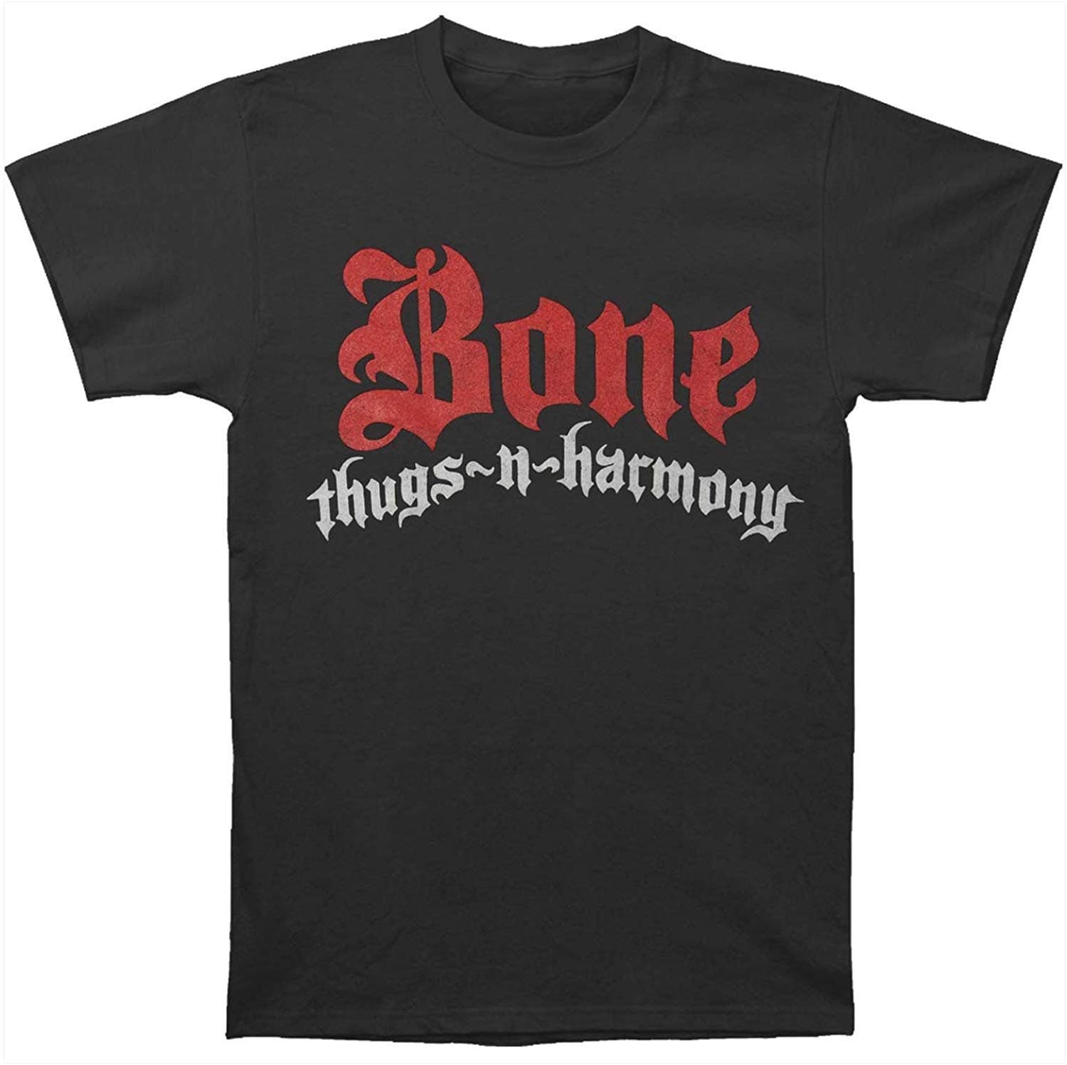 Bone Thugs-N-Harmony Men's Distressed Logo Slim-Fit T-Shirt