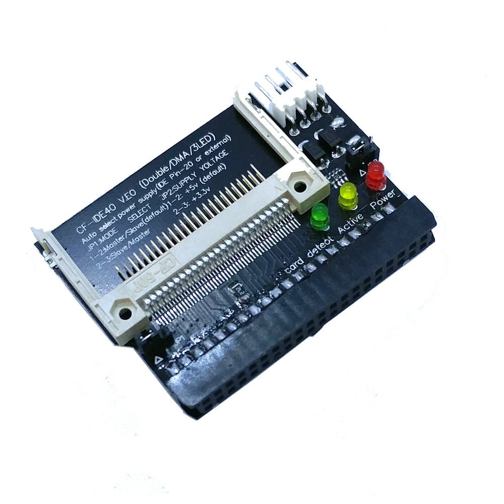 Compact Flash CF to 3.5 Female 40 Pin IDE Bootable Adapter