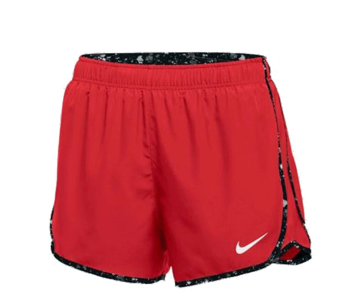 NikeWomens Dry Tempo Short - Red/Black - Small