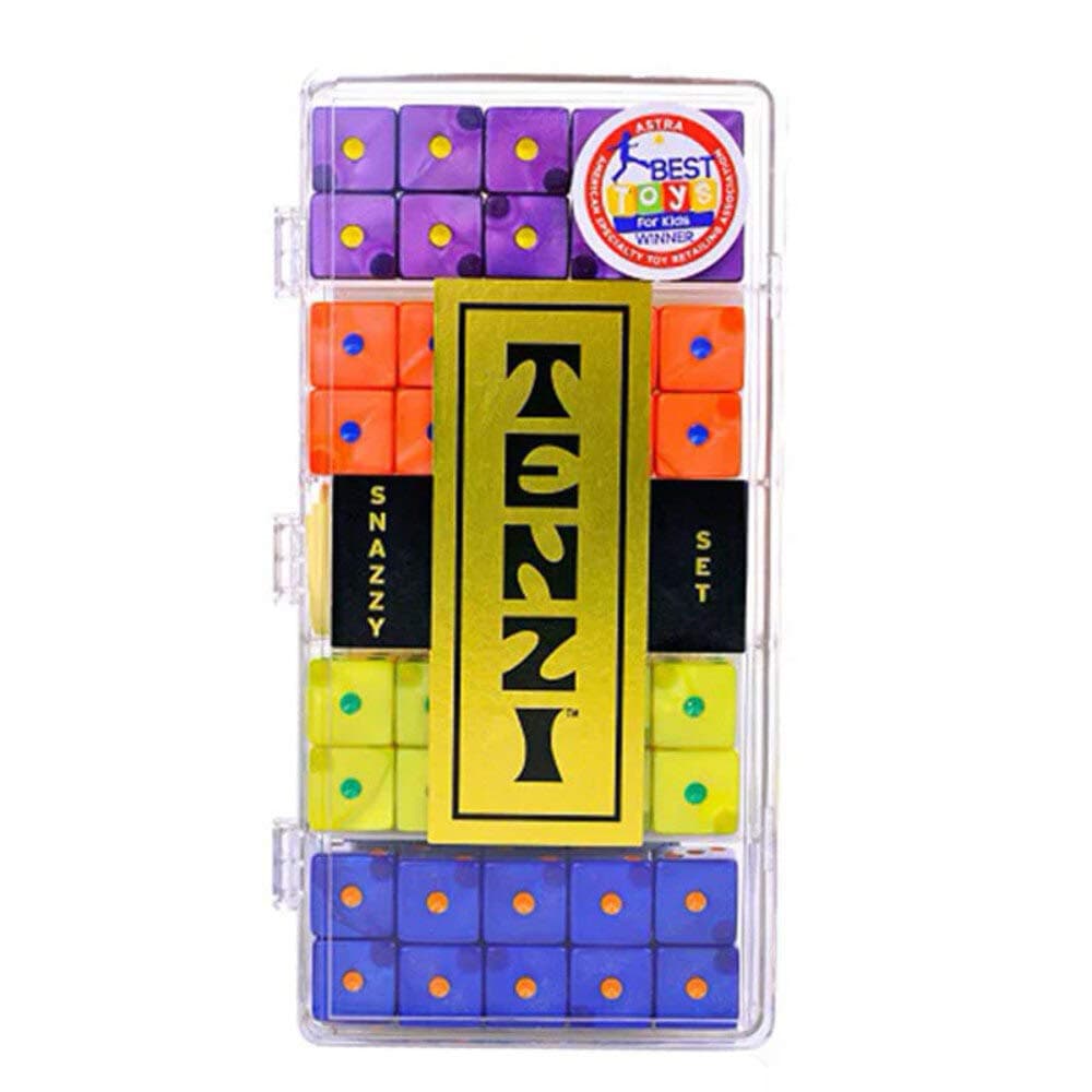 TENZISnazzy Set -  40 dice - Colors may vary