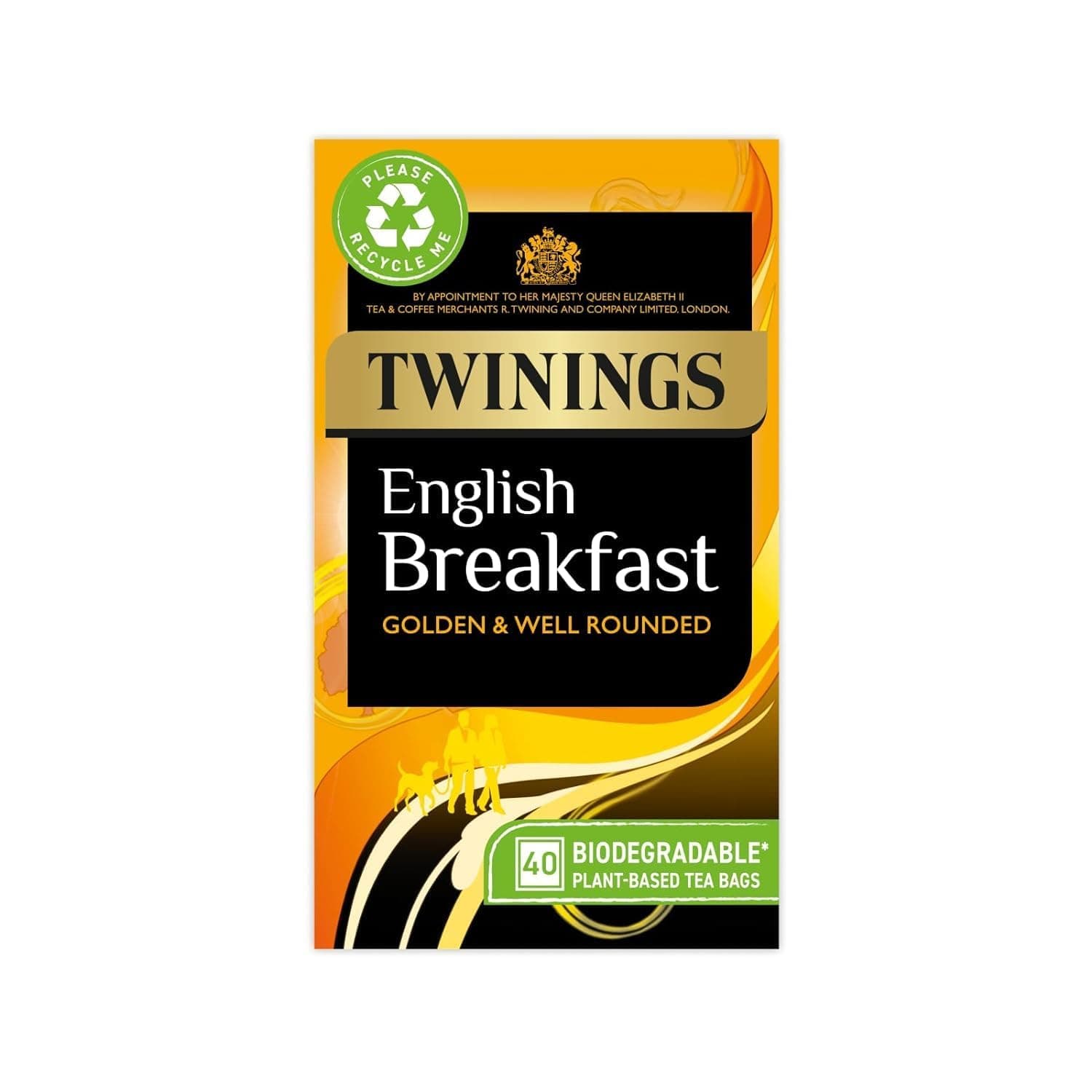Twinings English Breakfast 50 Teabags (Pack of 4,Total 200 Teabags)