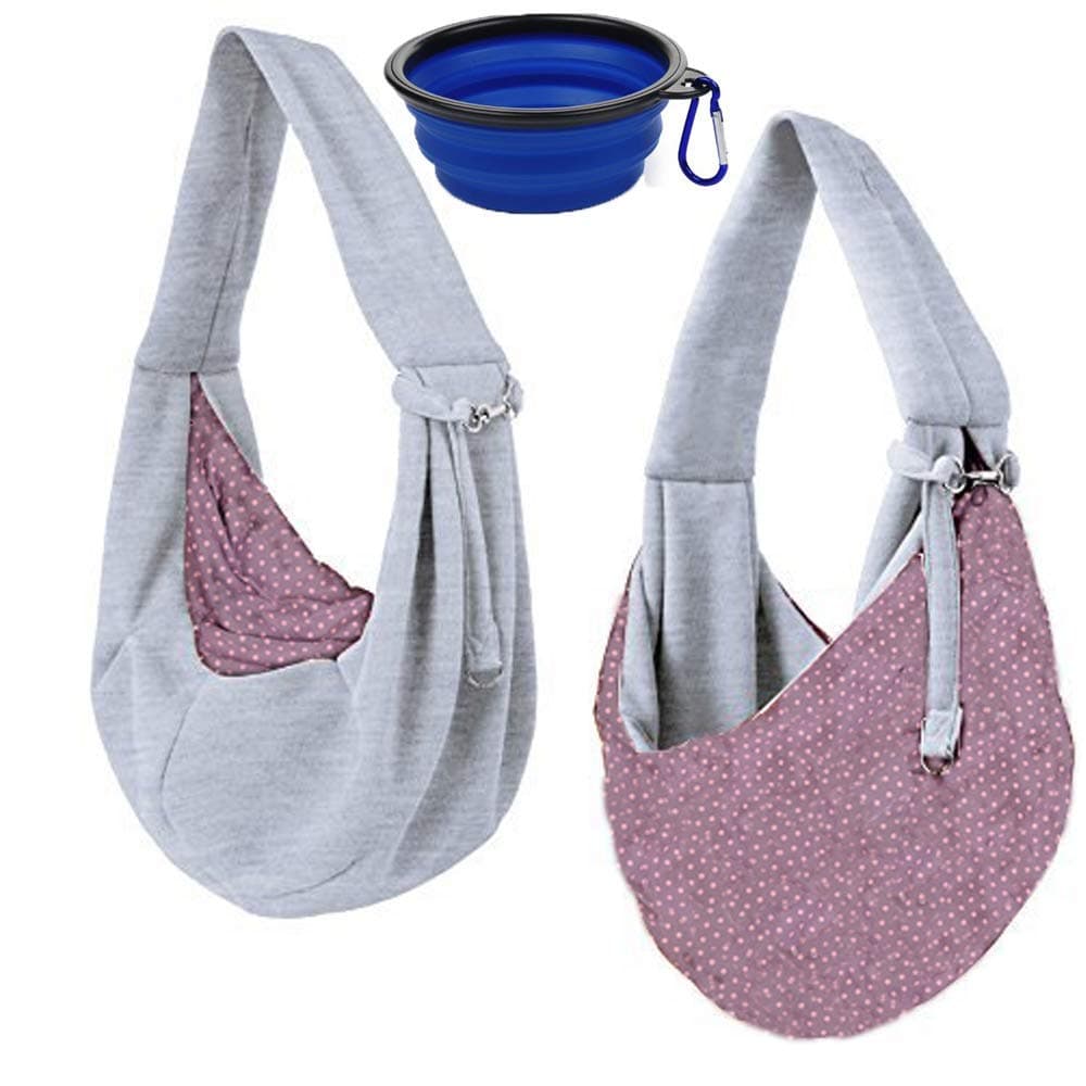 Sforza Dog Sling Carrier for Small Dogs, Cat Carrier Sling Bag