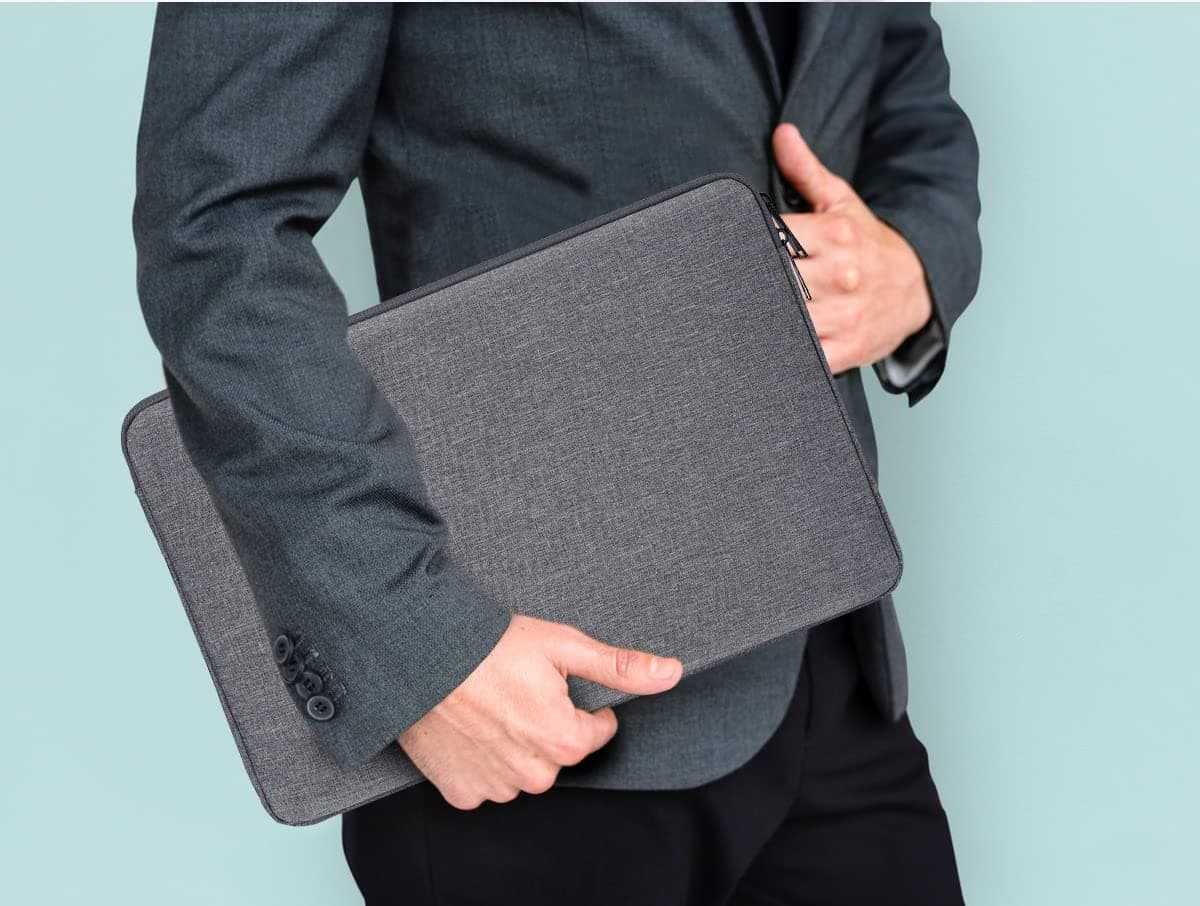 17 inch Laptop Sleeve Case for 2025 HP 17.3 Touchscreen Laptop, HP Envy 17, Pavilion 17, ASUS Vivobook 17, 17-in Water-Resistant Computer Notebook Bag